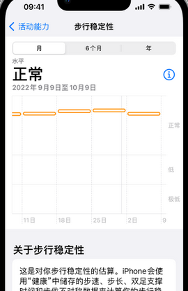 屏南iPhone手机维修如何在iPhone开启'步行稳定性通知'