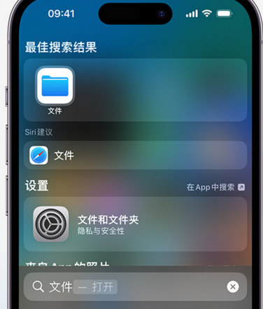 屏南apple维修中心分享iPhone文件应用中存储和找到下载文件 