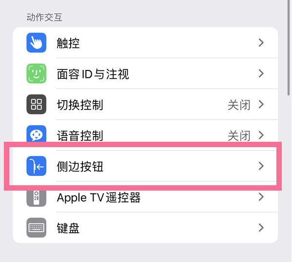 屏南苹果14维修店分享iPhone14 Plus侧键双击下载功能关闭方法 